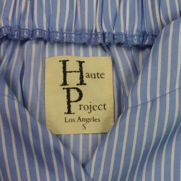 Haute Project Stripped Blue&white Blouse - Picture 3 of 4